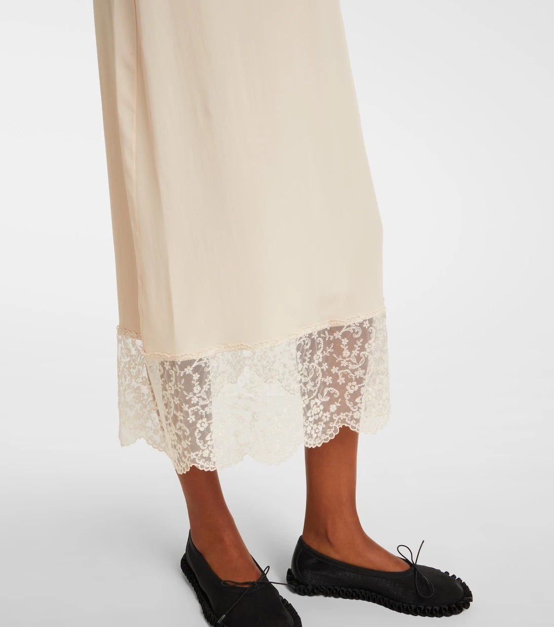 Simone Rocha - فستان نوم من الكريب الحريري