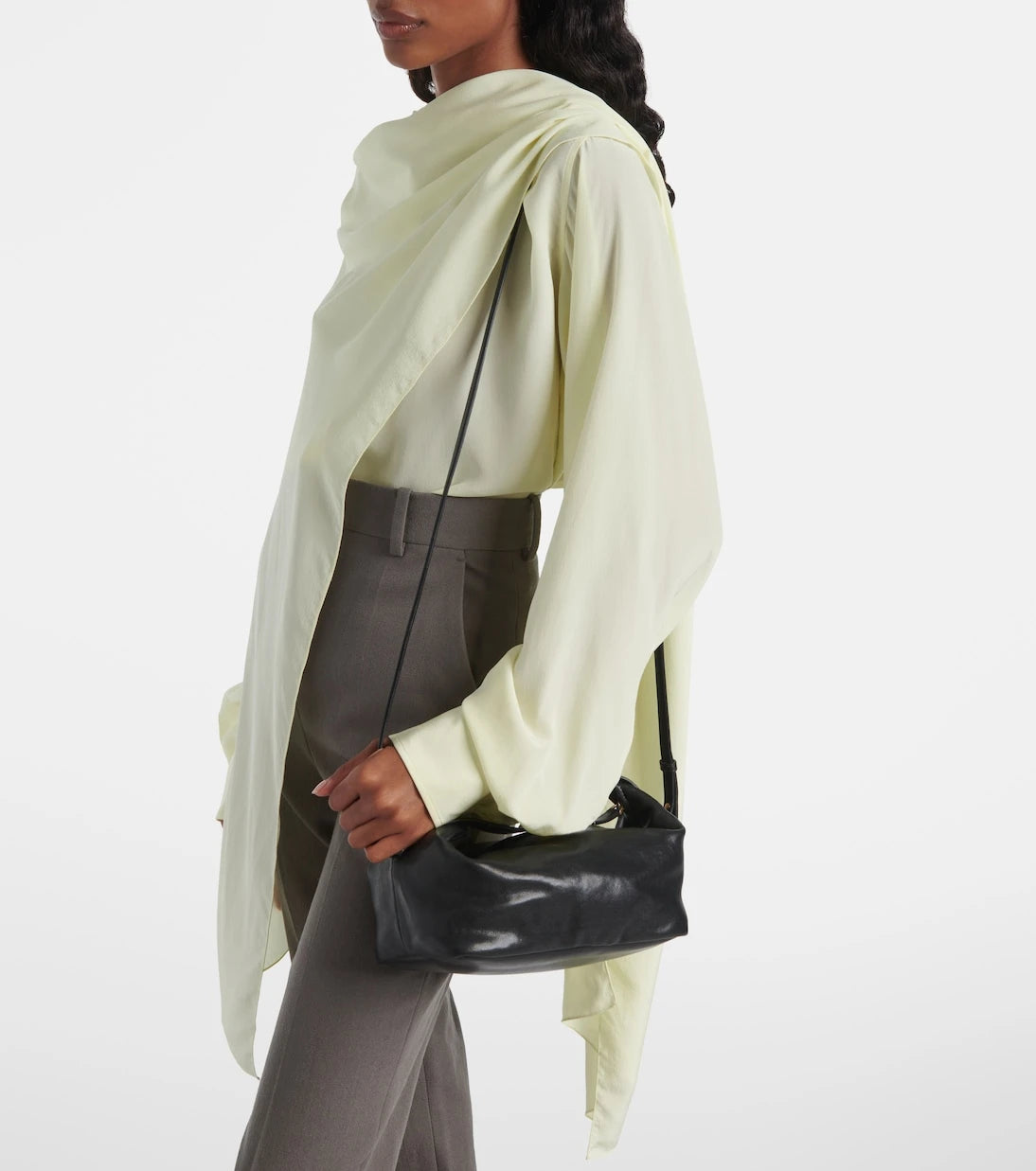Calvin Klein Collection - Andy Küçük deri omuz çantası