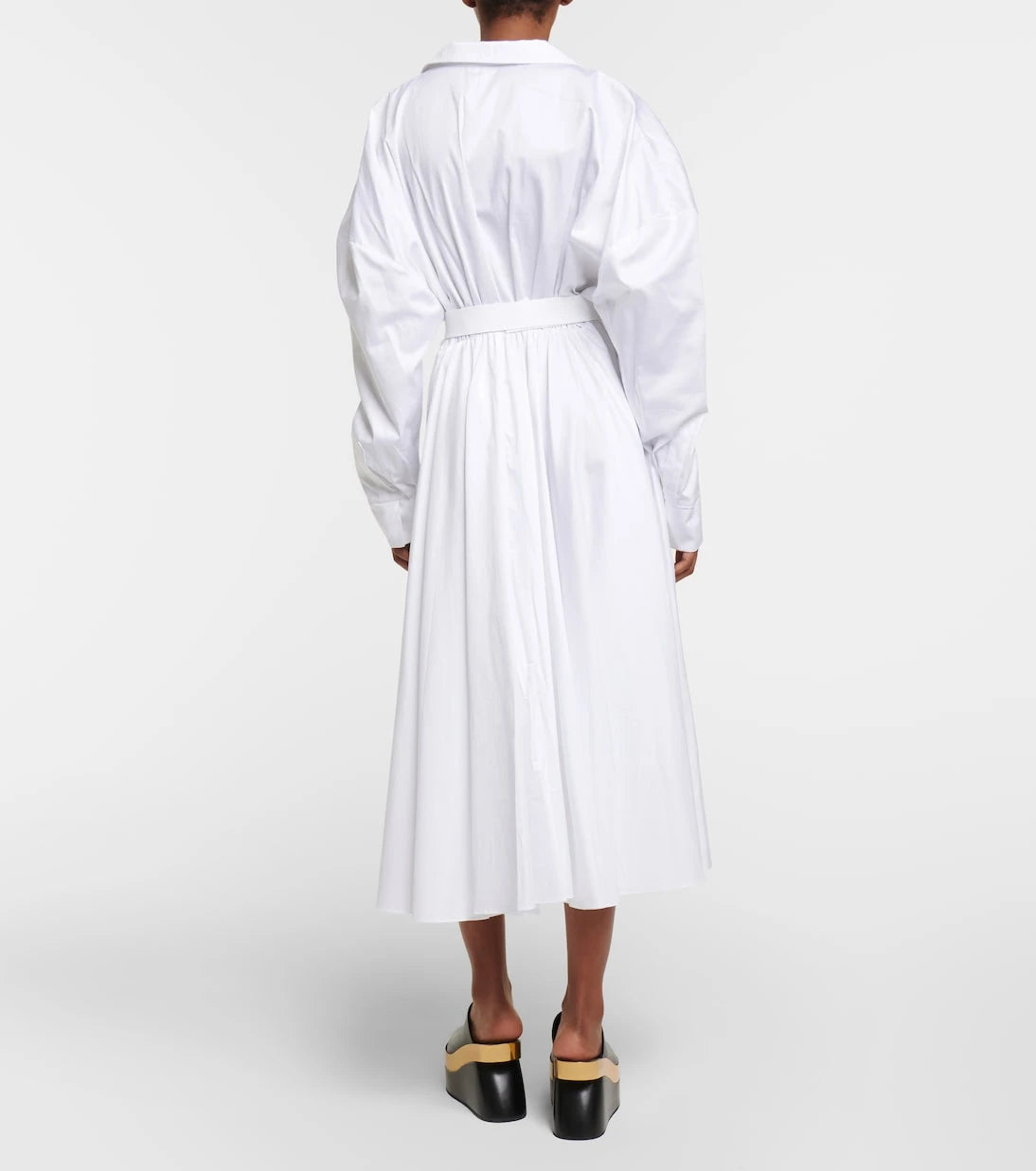 Norma Kamali - Cotton shirt dress