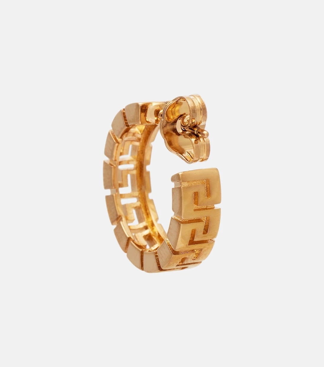 Versace - Greca hoop earrings