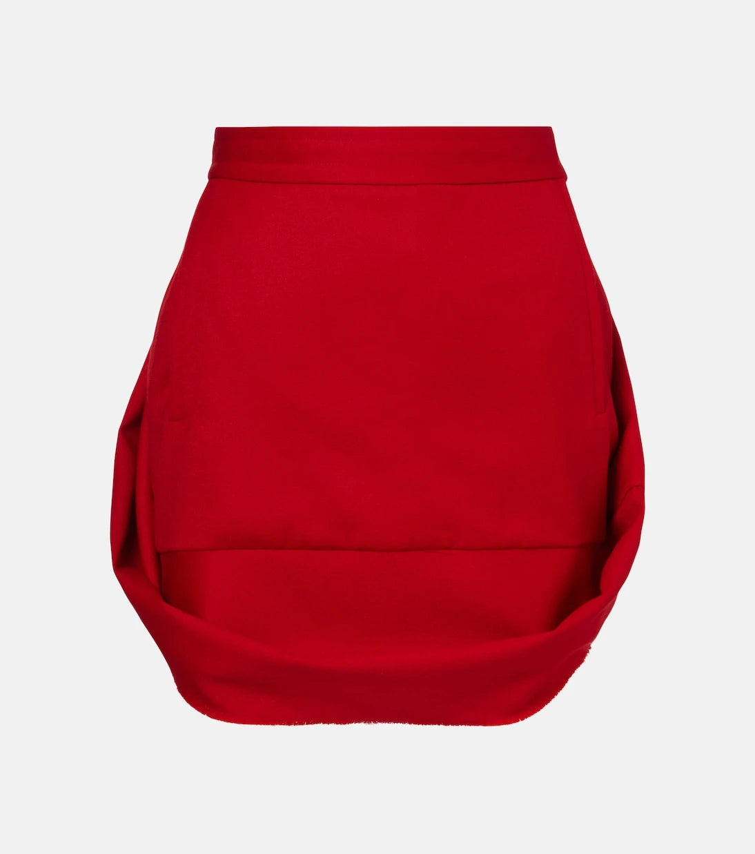 Vivienne Westwood - Mini Frame wool miniskirt