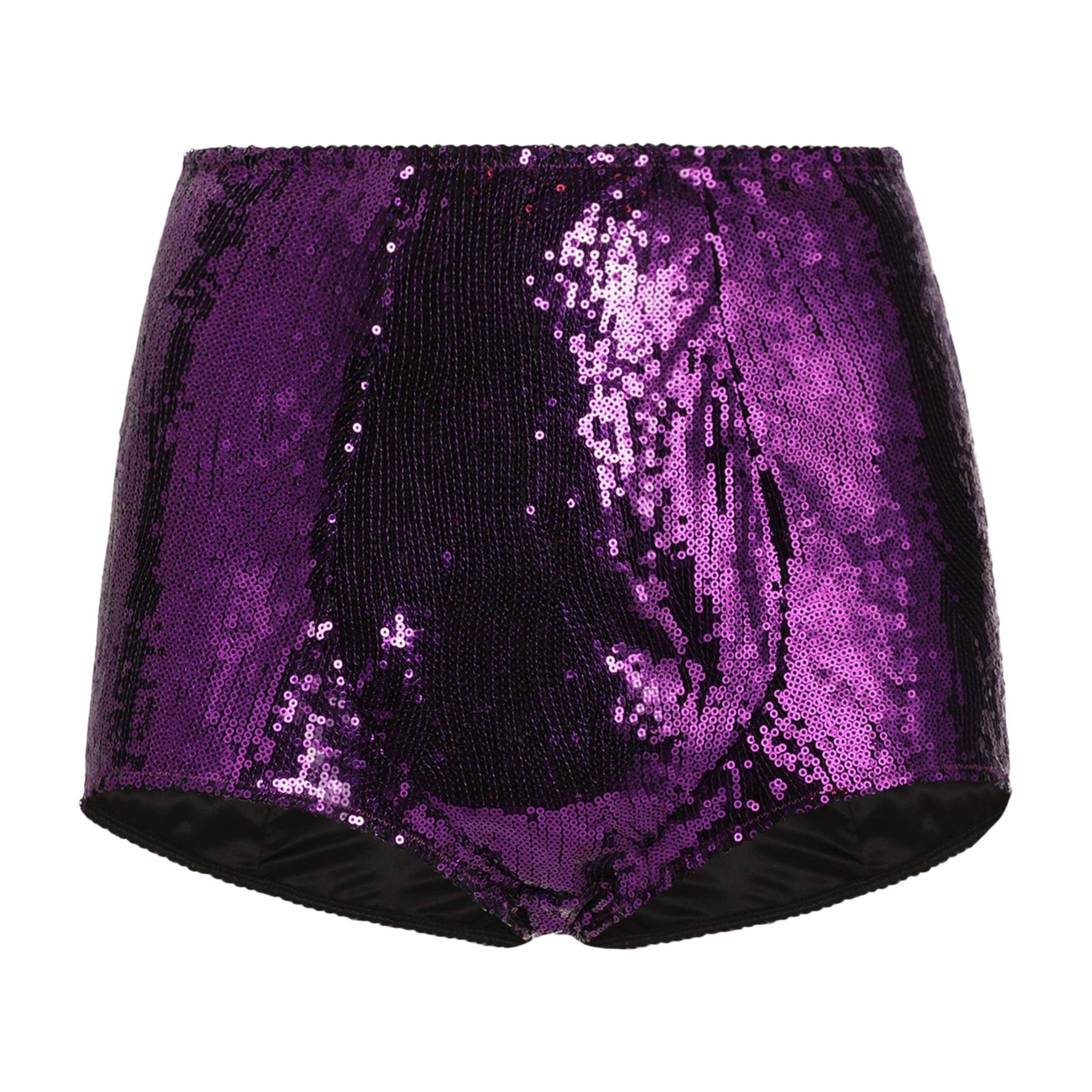 Dolce & Gabbana Multi Sequinned Micro Shorts