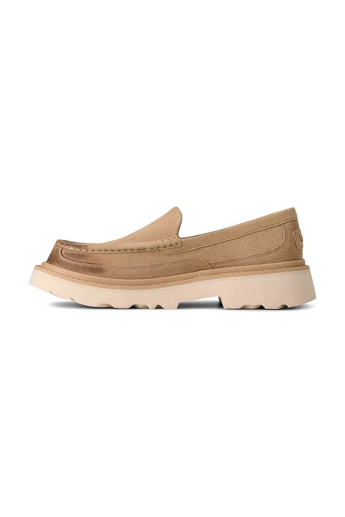Велурени мокасини UGG Ascot Lug
