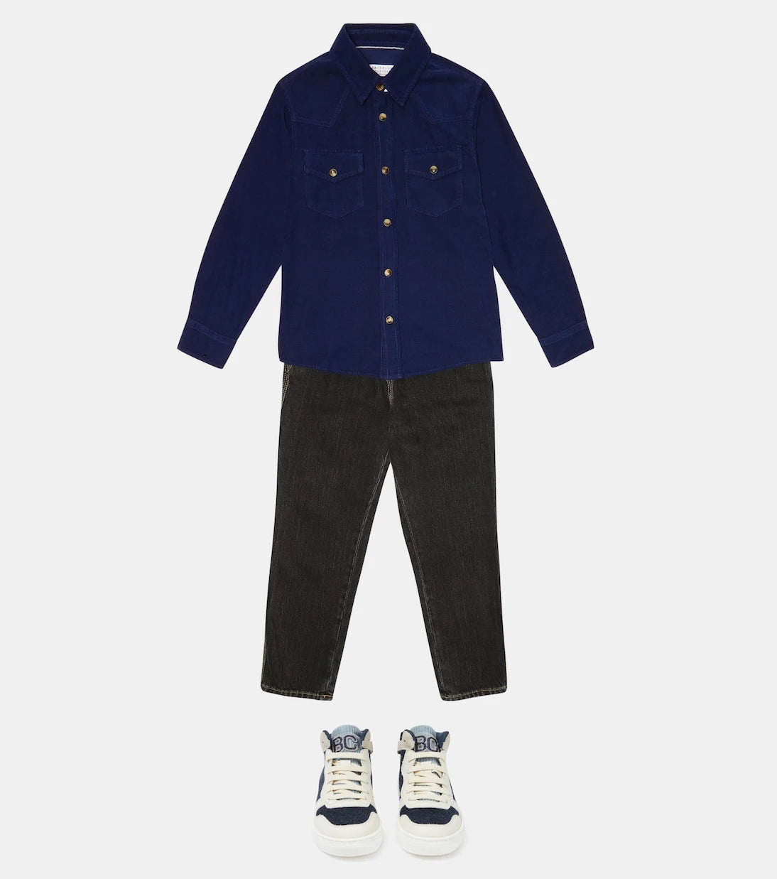 Brunello Cucinelli Kids - جينز بقصة مستقيمة