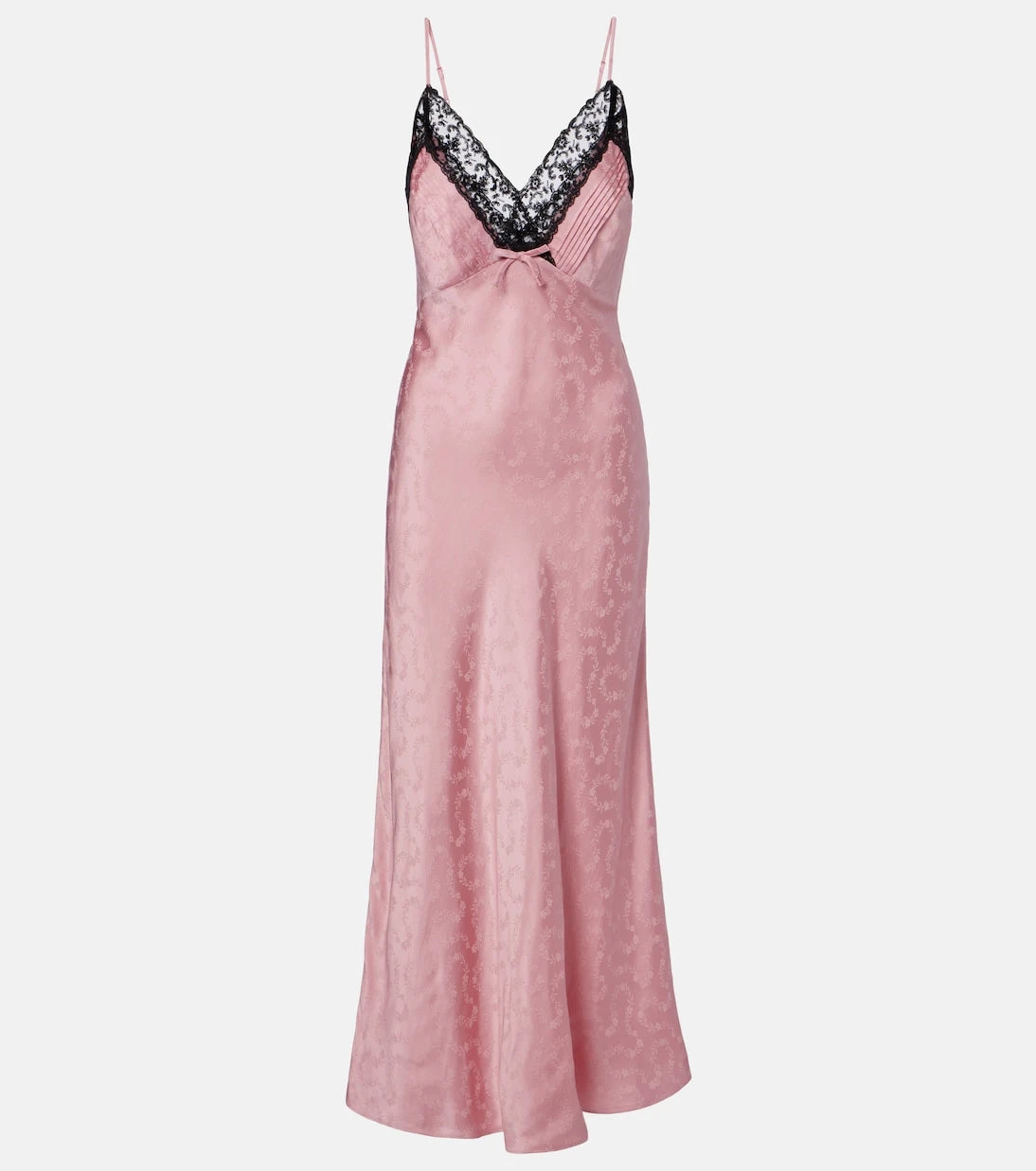 Rixo - Alberta floral satin jacquard midi dress