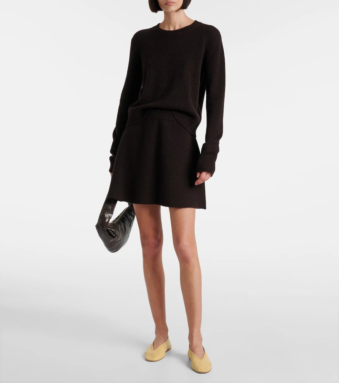 Lisa Yang - Clare high-rise cashmere miniskirt