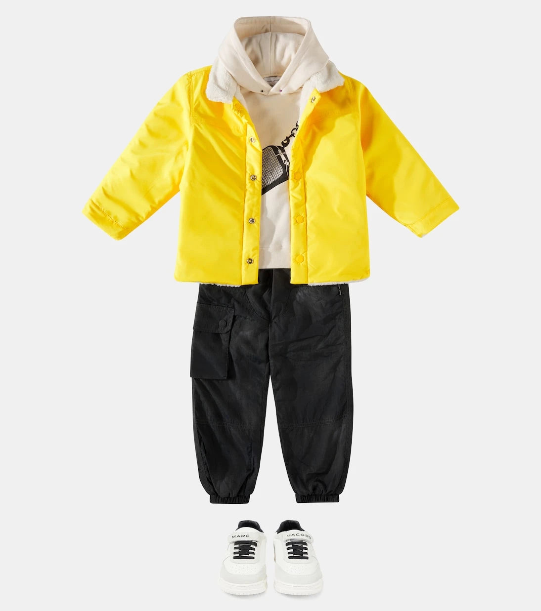 Marc Jacobs Kids - جاكيت فرو صناعي على الوجهين