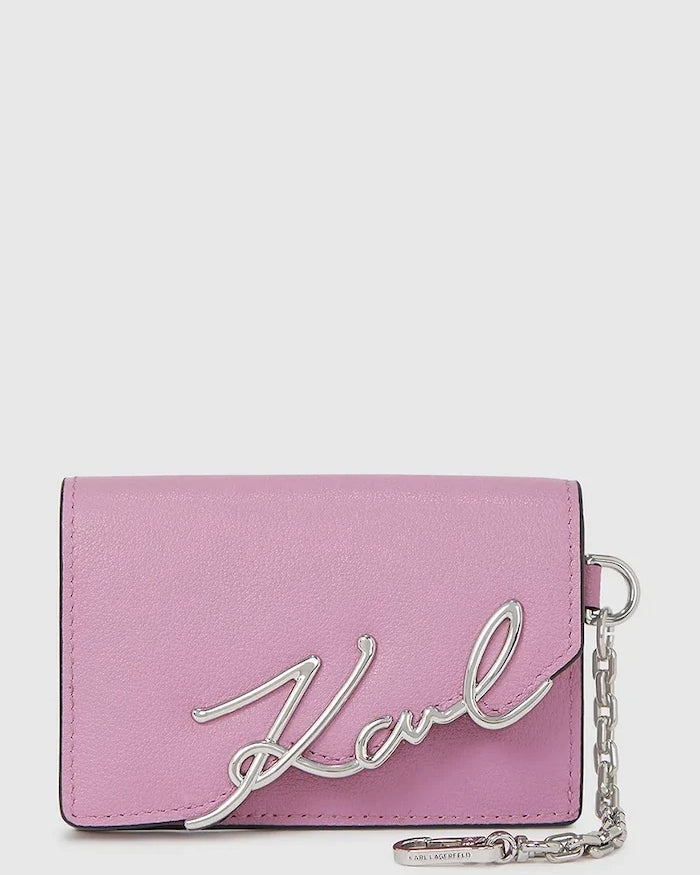 Karl Lagerfeld K/SIGNATURE deri cüzdan