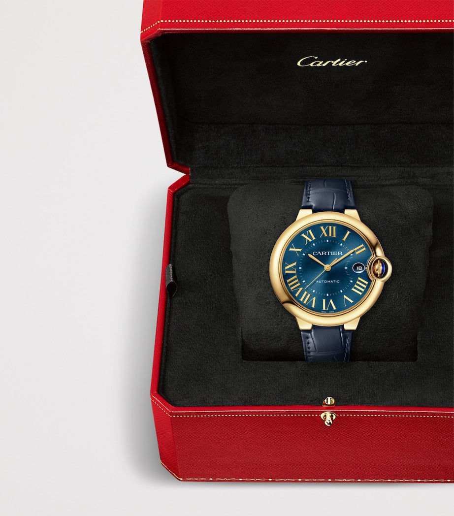 Yellow Gold Ballon Bleu de Cartier Watch 40mm