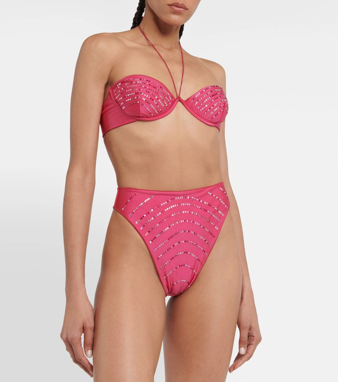Oséree - Gem embellished bikini set