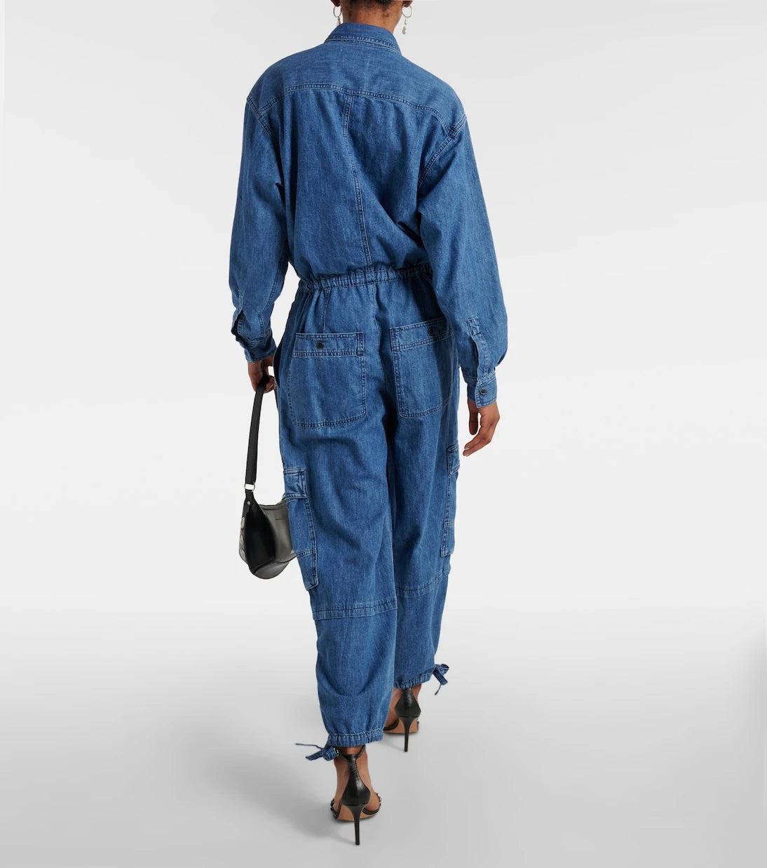 Marant Etoile - Idany denim jumpsuit