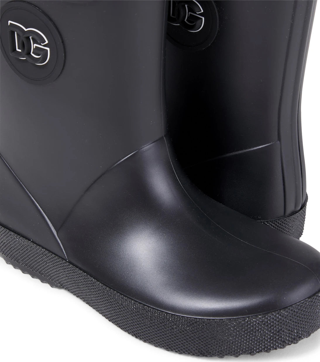 Dolce&Gabbana Kids - DG embellished rain boots