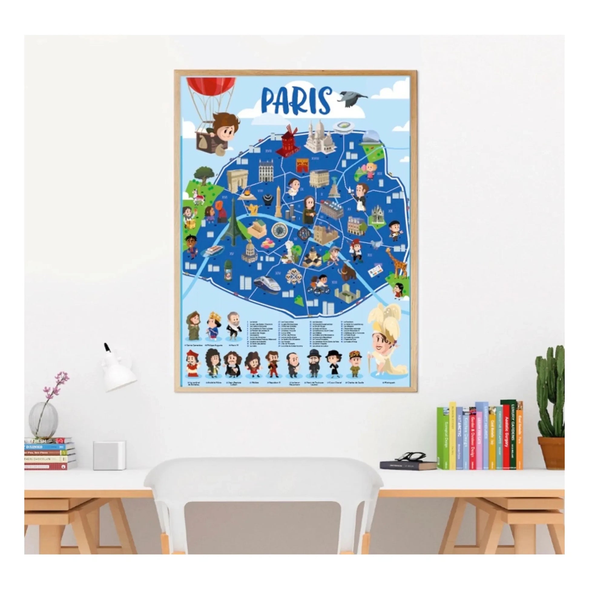 Poppik - Poster stickers Paris