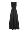 St. Agni Black Cut-Out Maxi Dress