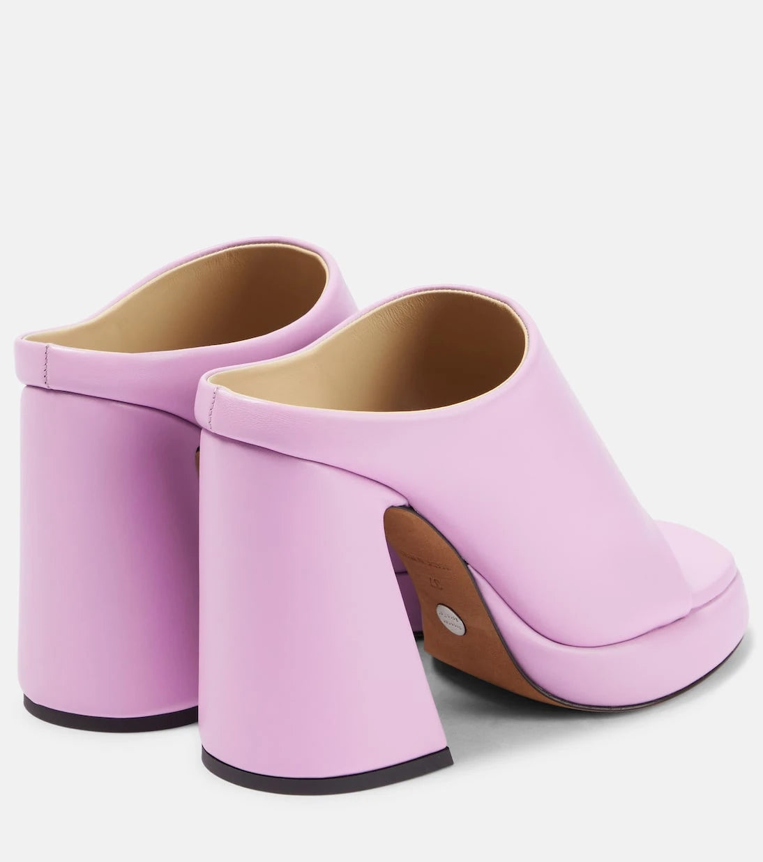 Proenza Schouler - Forma leather platform mules