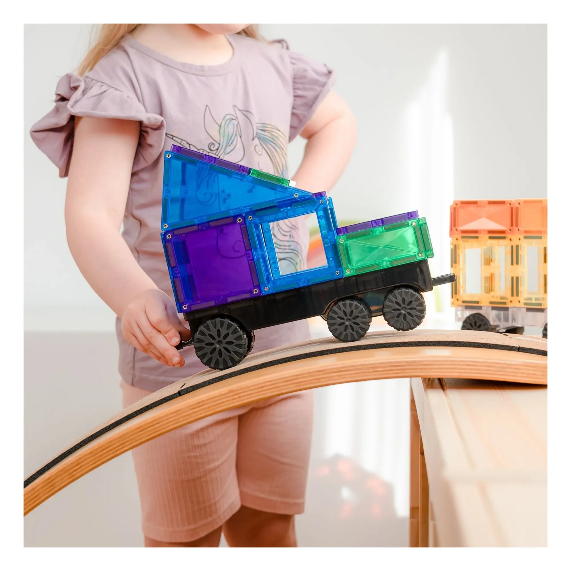 Connetix - Transport pack - 50 pieces | Rainbow