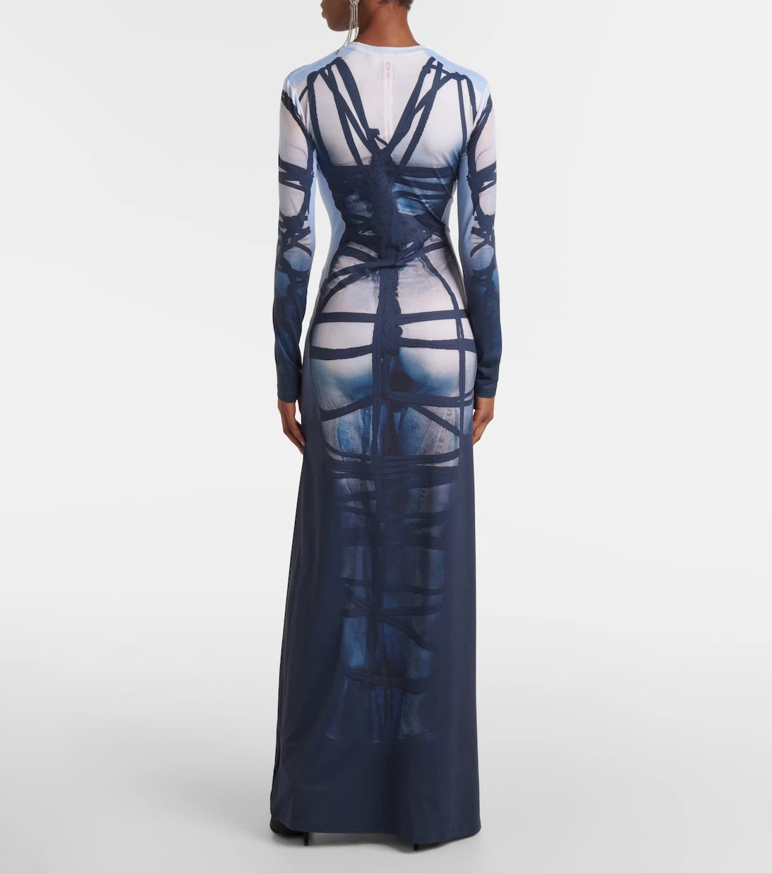 Y/Project - Printed maxi dress