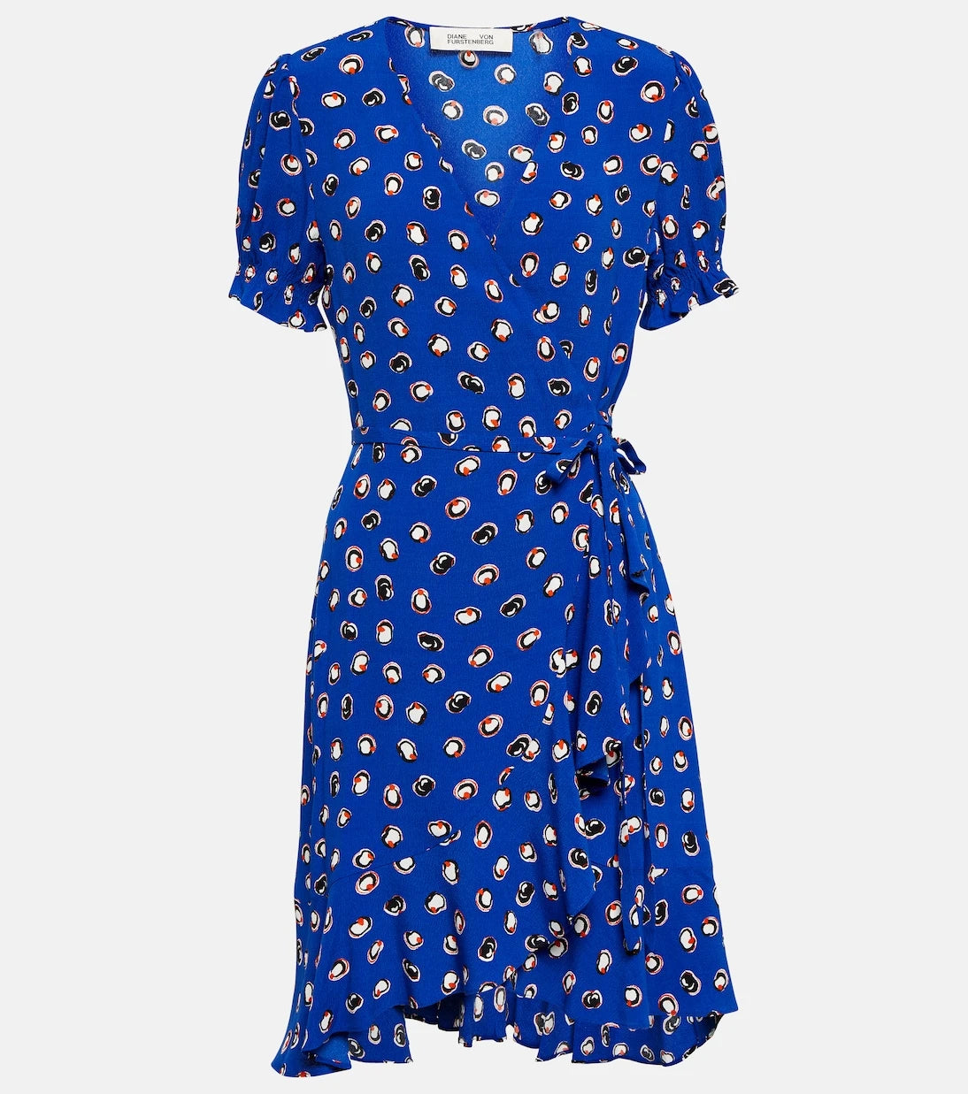 Diane von Furstenberg - Emilia printed wrap minidress