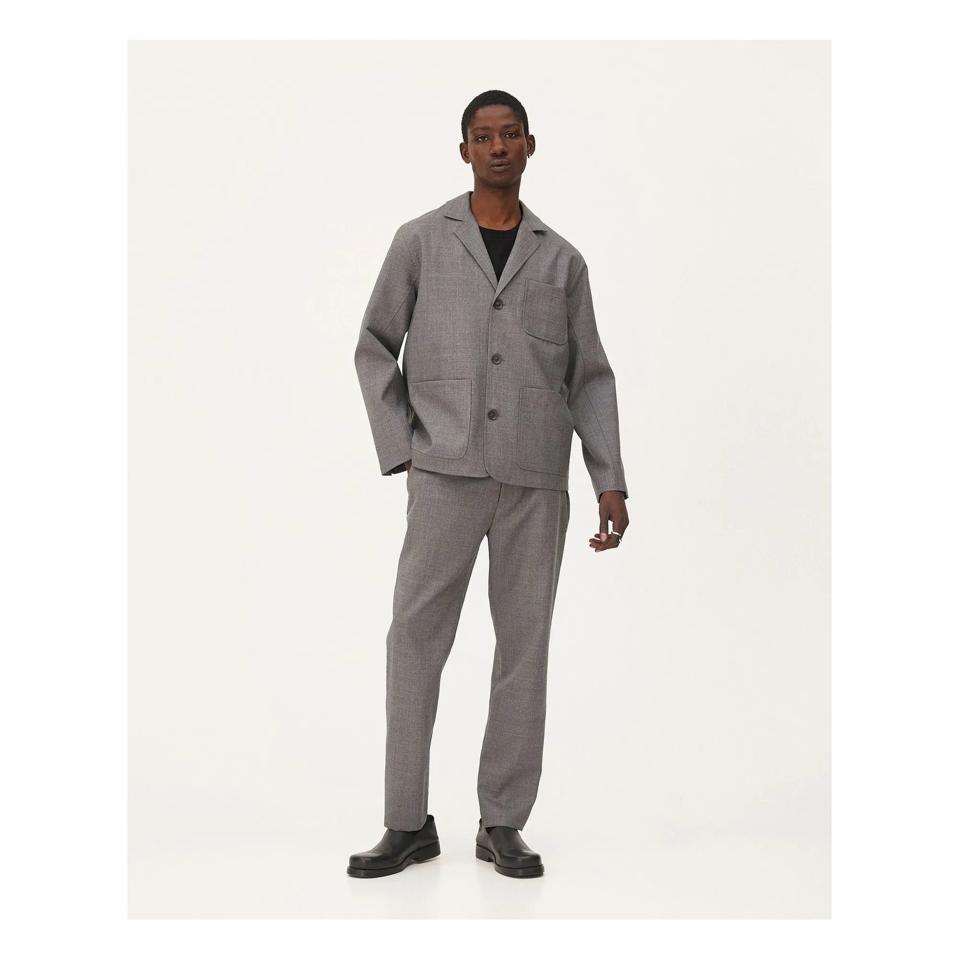 Noyoco - Nairo Laine Jacket | Dark grey
