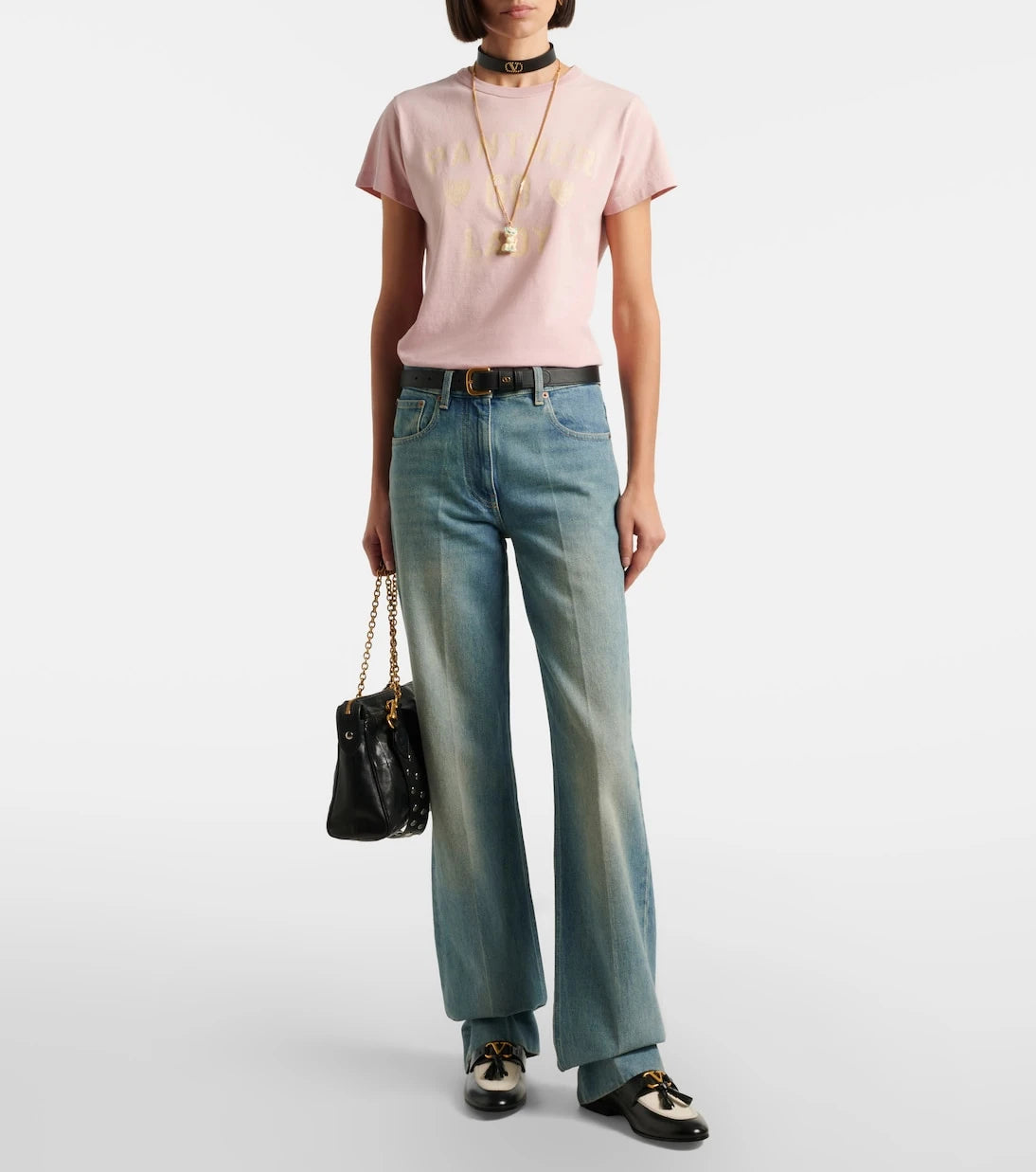 Valentino - Printed cotton jersey T-shirt