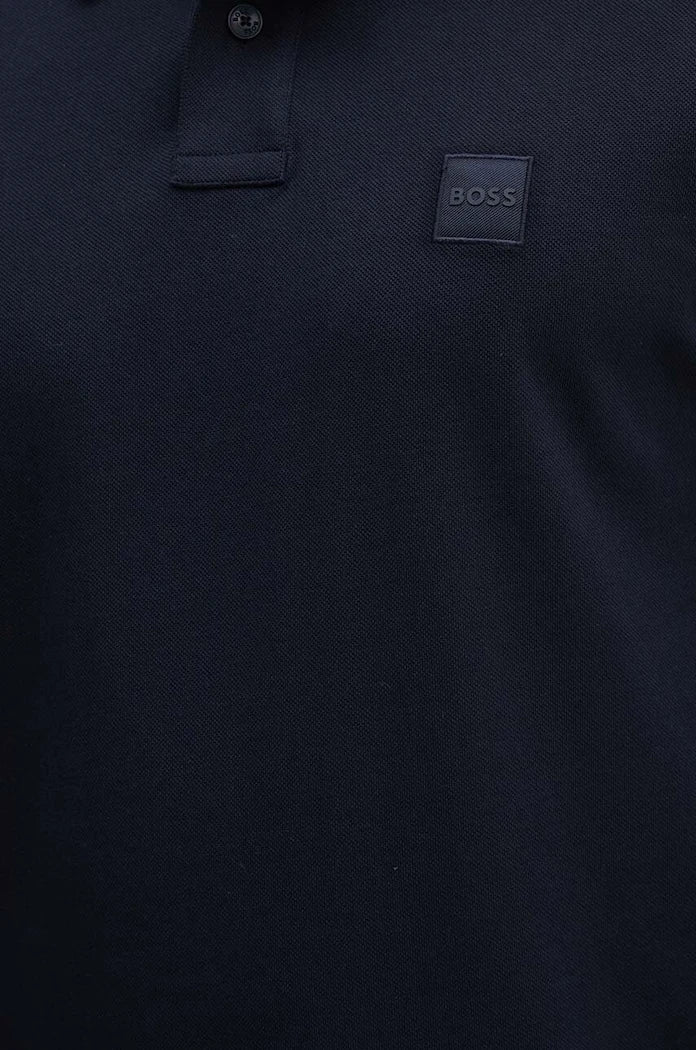 BOSS Orange Erkek Uzun Kollu Pamuk ve Elastanlı Bluz Passerby