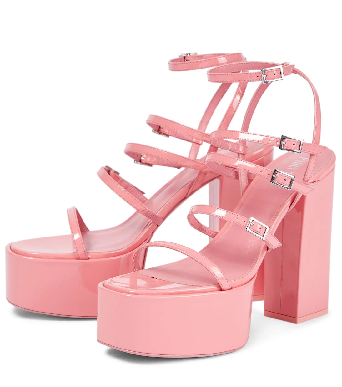 Paris Texas - Jessica 130 leather platform sandals