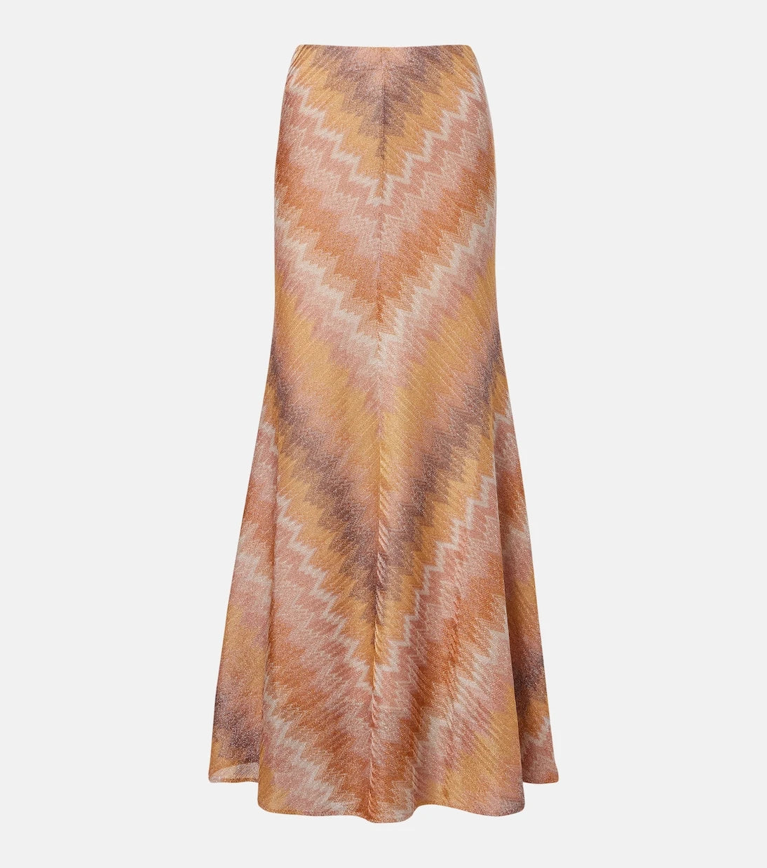 Missoni - Zigzag lamé maxi skirt