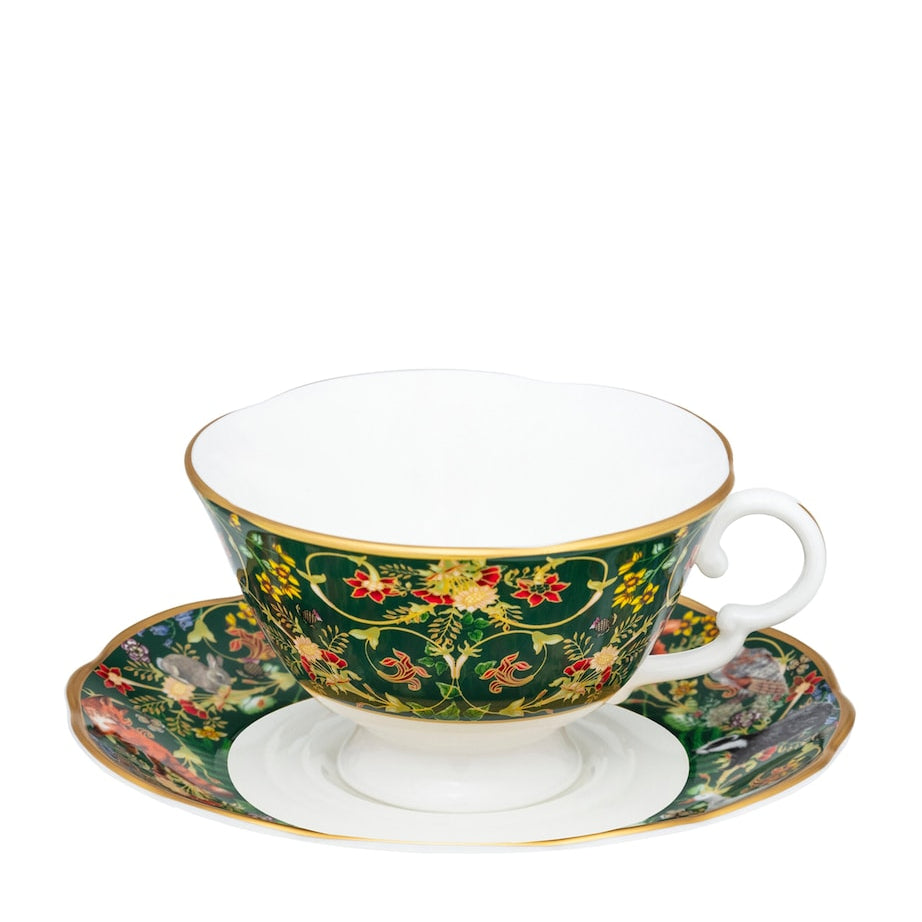 Woodland Wildlife Teacup and Saucer