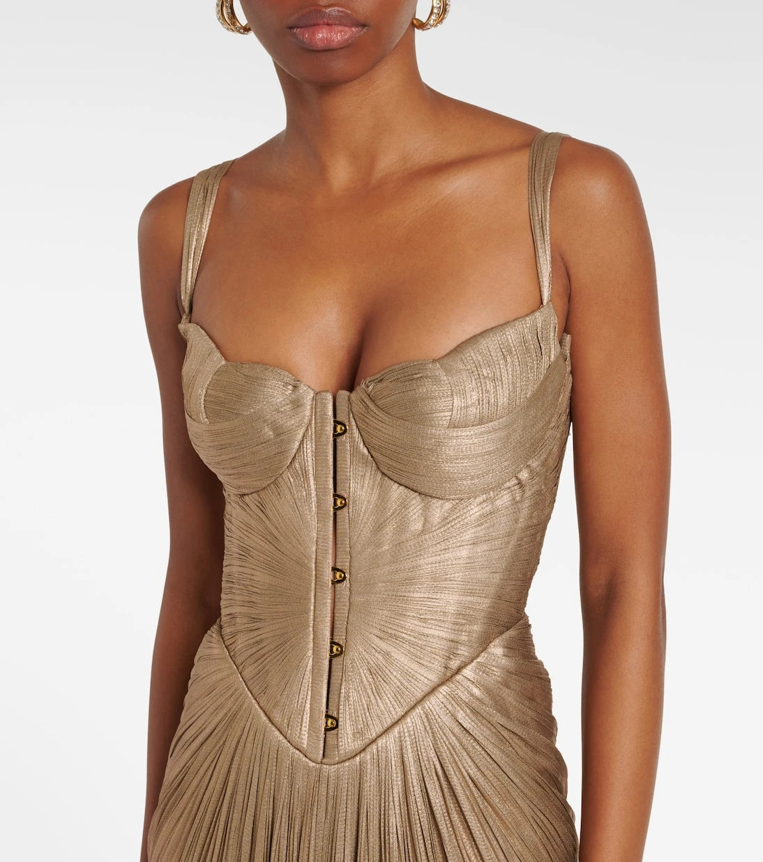 Maria Lucia Hohan - Noemie gathered bustier gown