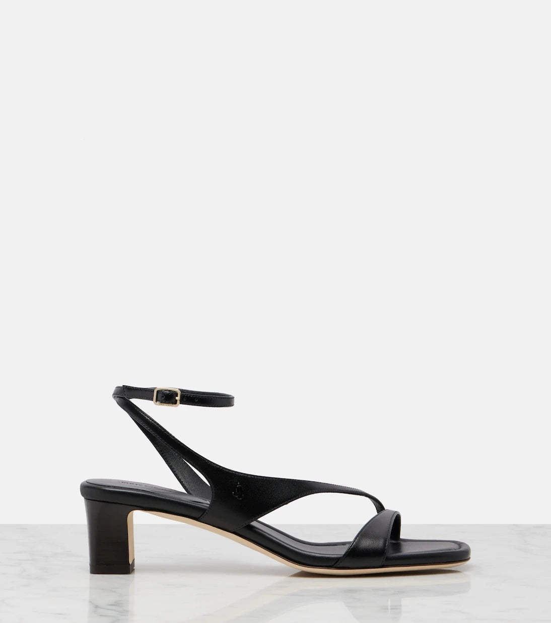 Jimmy Choo - Faye leather slingback sandals