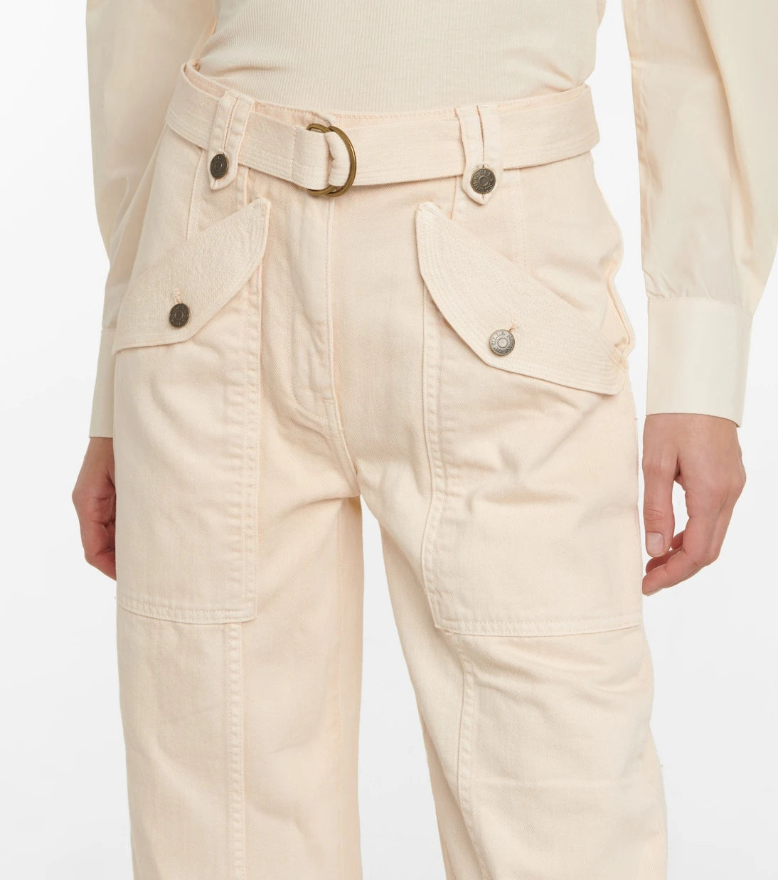 Ulla Johnson - Waverly belted high-rise jeans