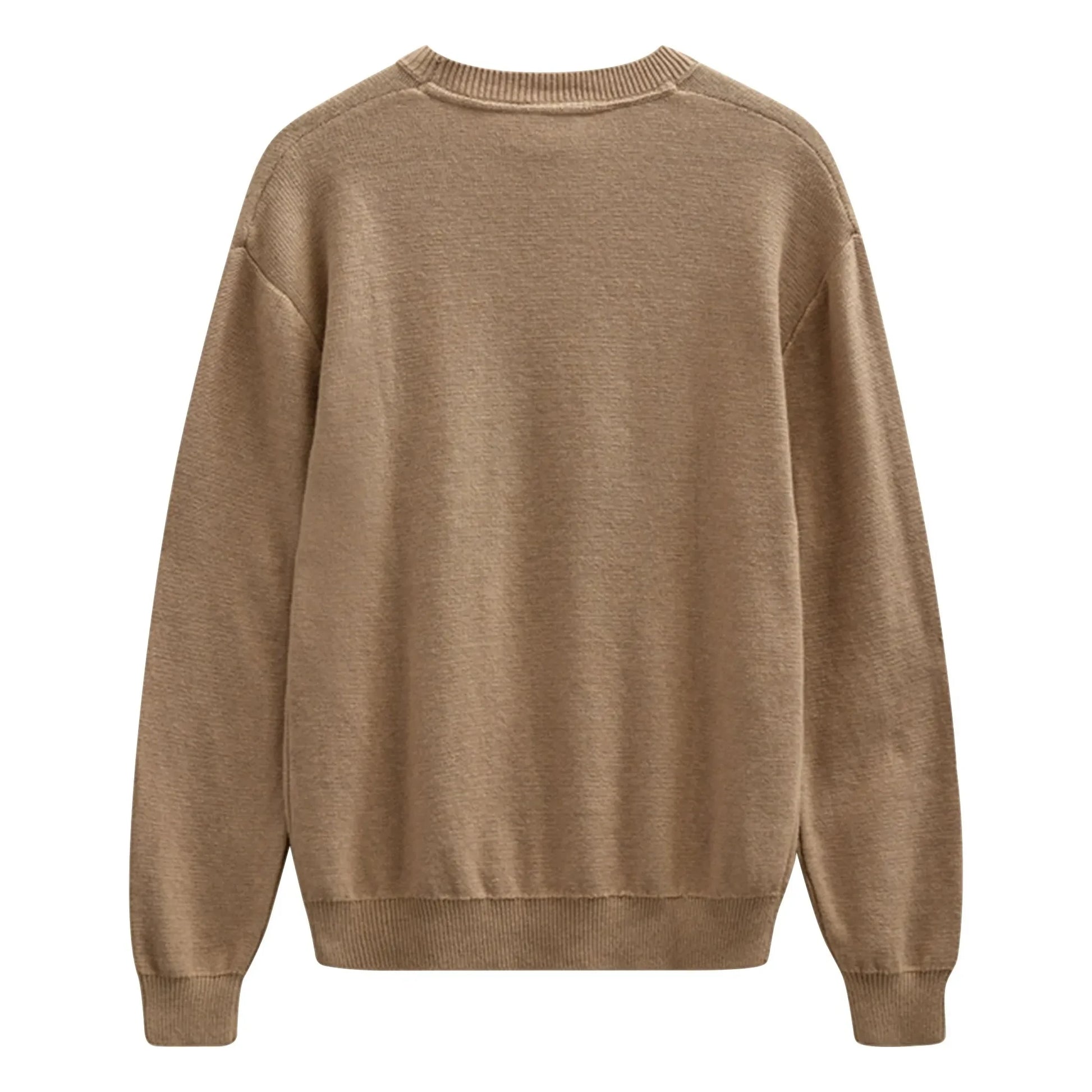 Anerkjendt - Akebbe Cotton Sweater | Taupe brown