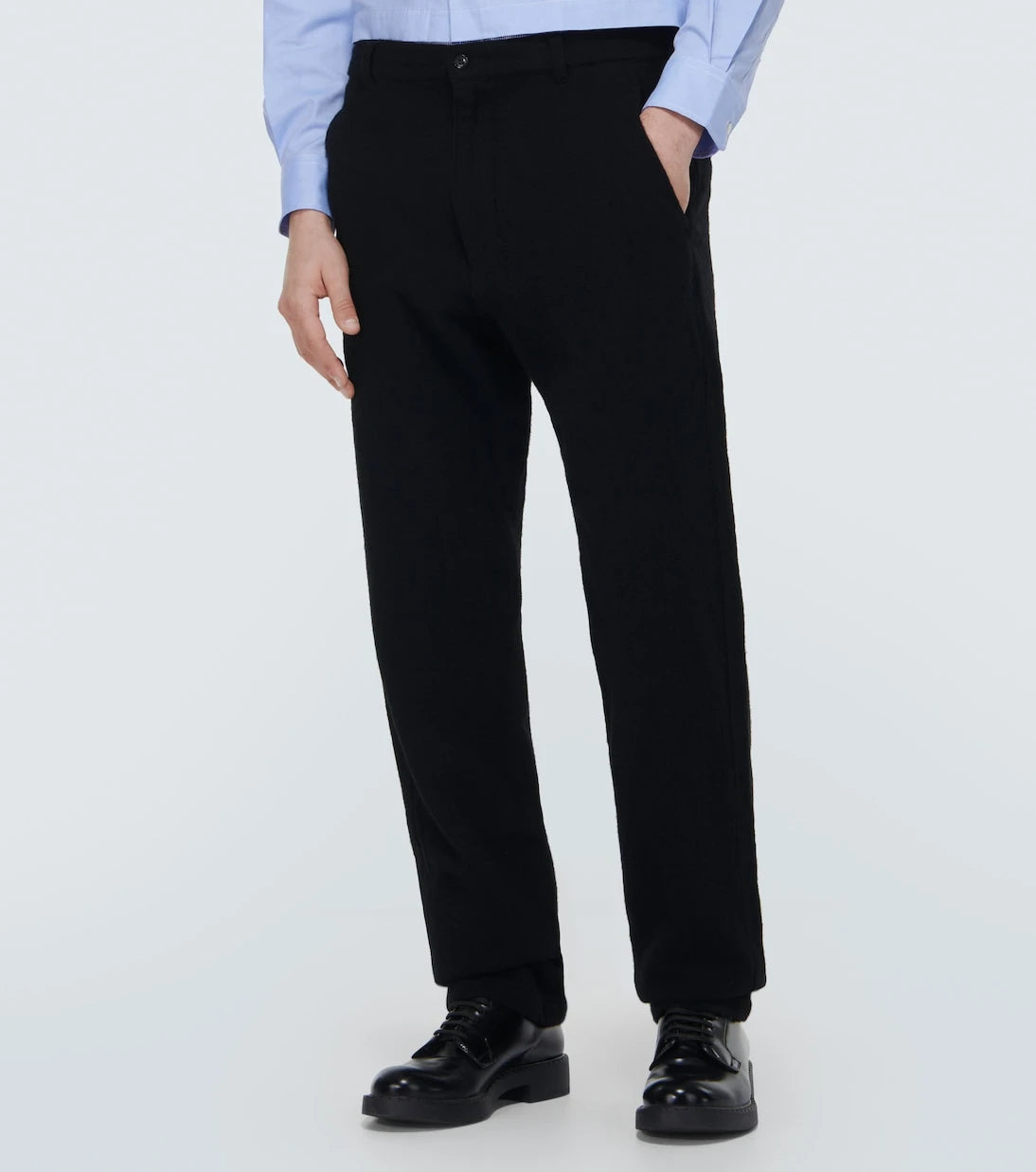 Comme des Garçons Shirt - Wool-blend pants