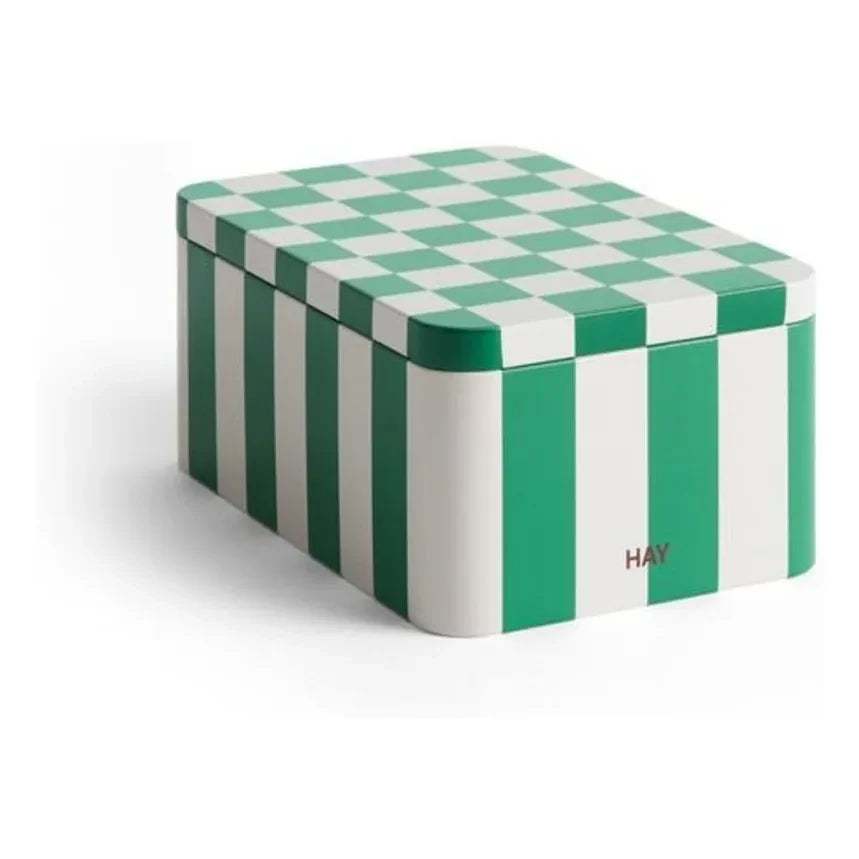 Hay - Tin storage box | Green