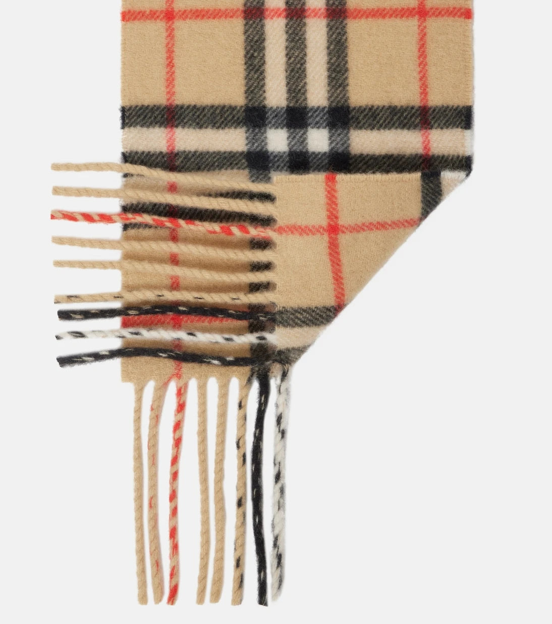 Burberry - Burberry Check cashmere scarf