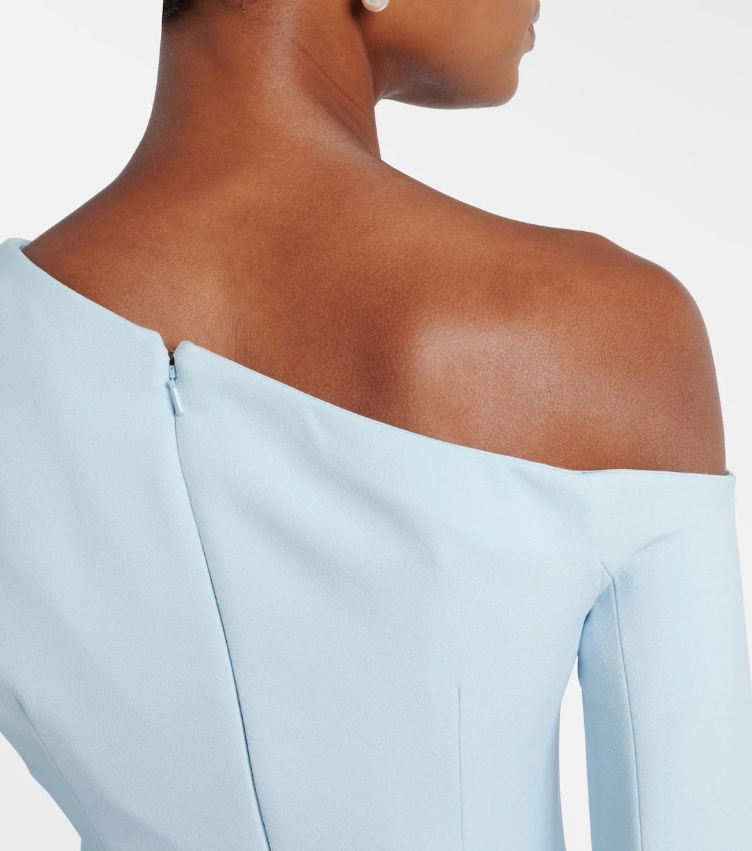 Safiyaa - Rinna embellished crêpe gown