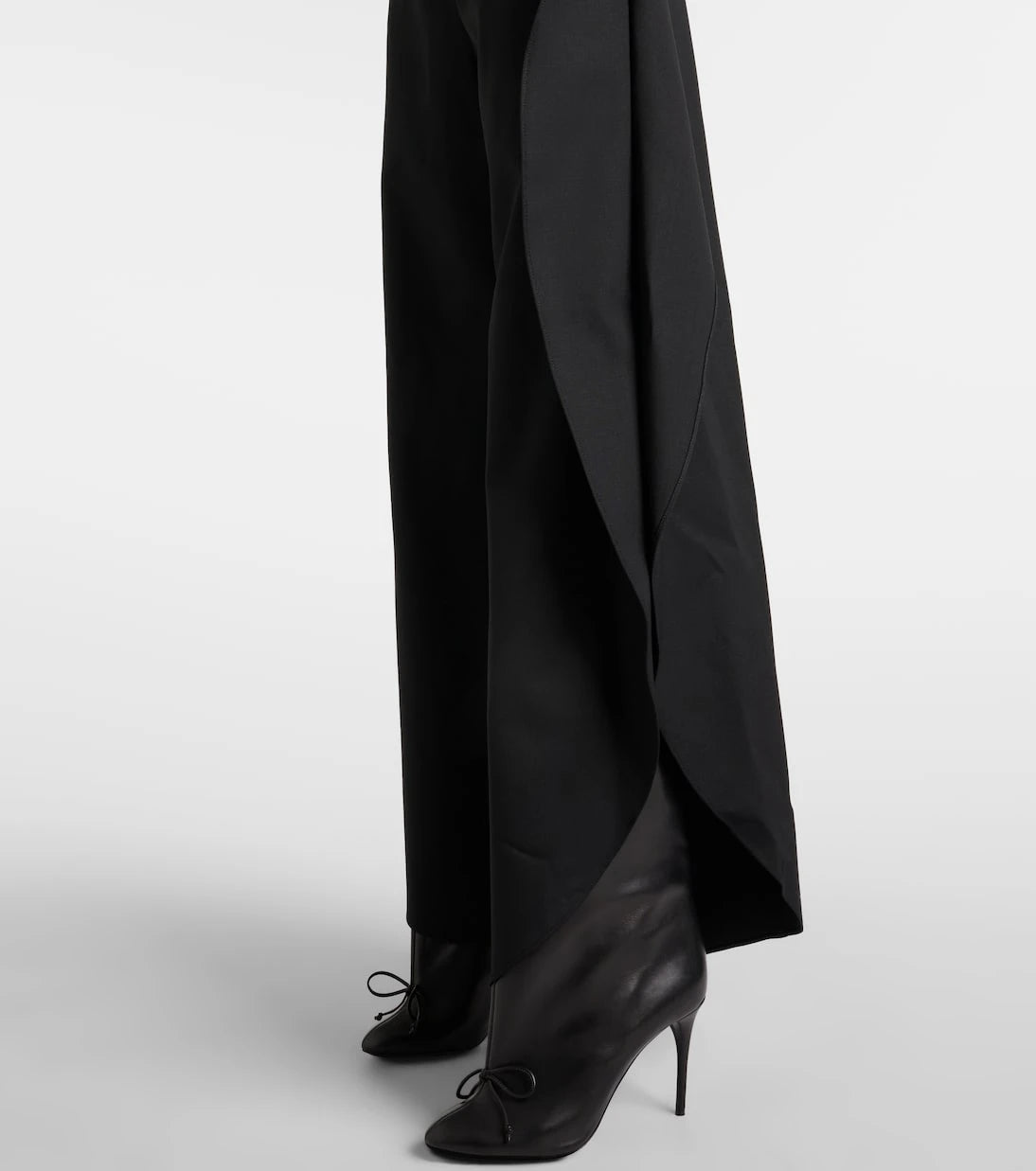 Alaïa - Wool grain de poudre balloon pants