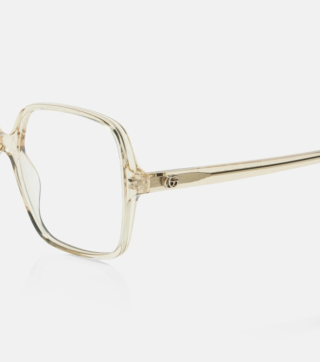Gucci - Optical Native GG square glasses