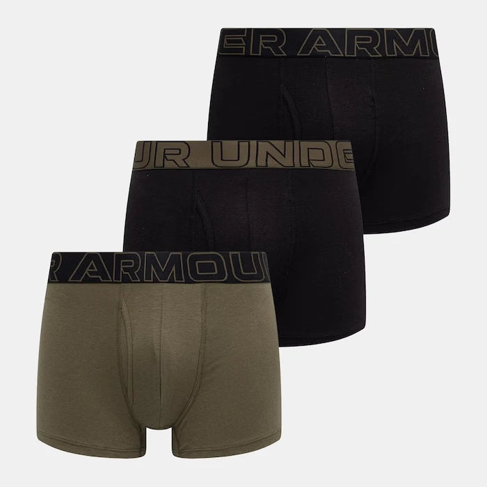 Under Armour Боксерки мъжки 83 Perf Cotton 3in 3 броя