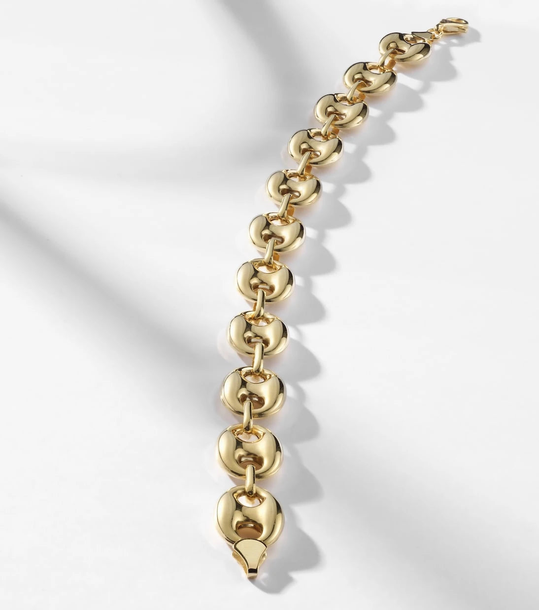 Stone and Strand - Puffed Maritime 14kt gold chain bracelet