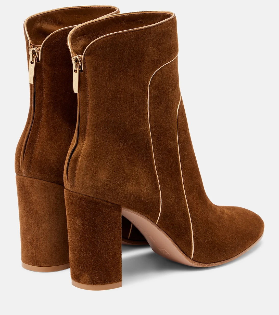 Gianvito Rossi - Juliette 85 suede ankle boots