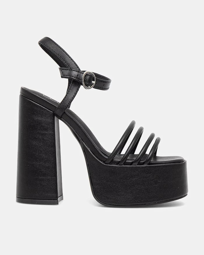 Koi Footwear платформalı kalın topuklu sandaletler Cosette Strappy Heels