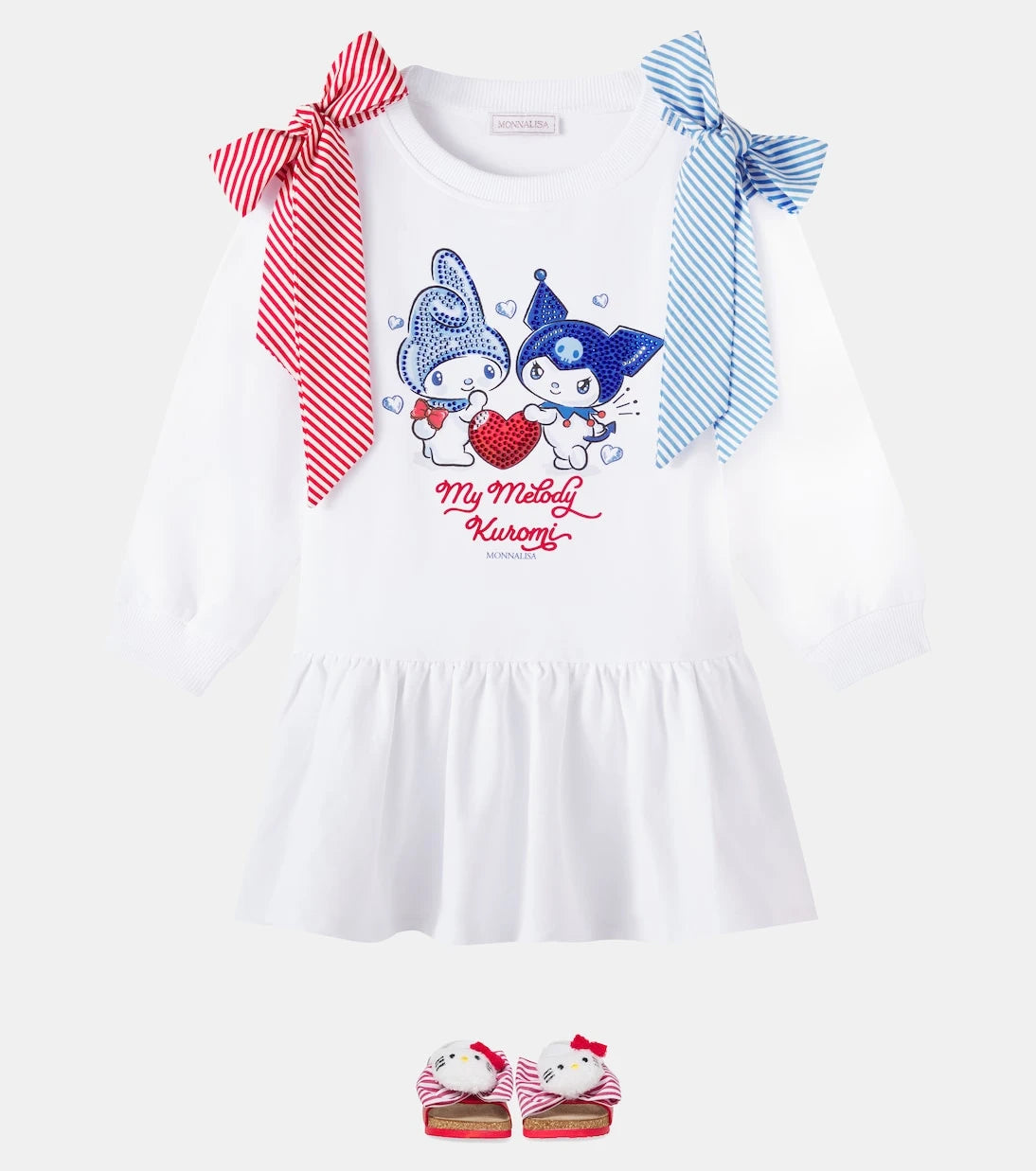 Monnalisa - x Hello Kitty and Friends jersey dress