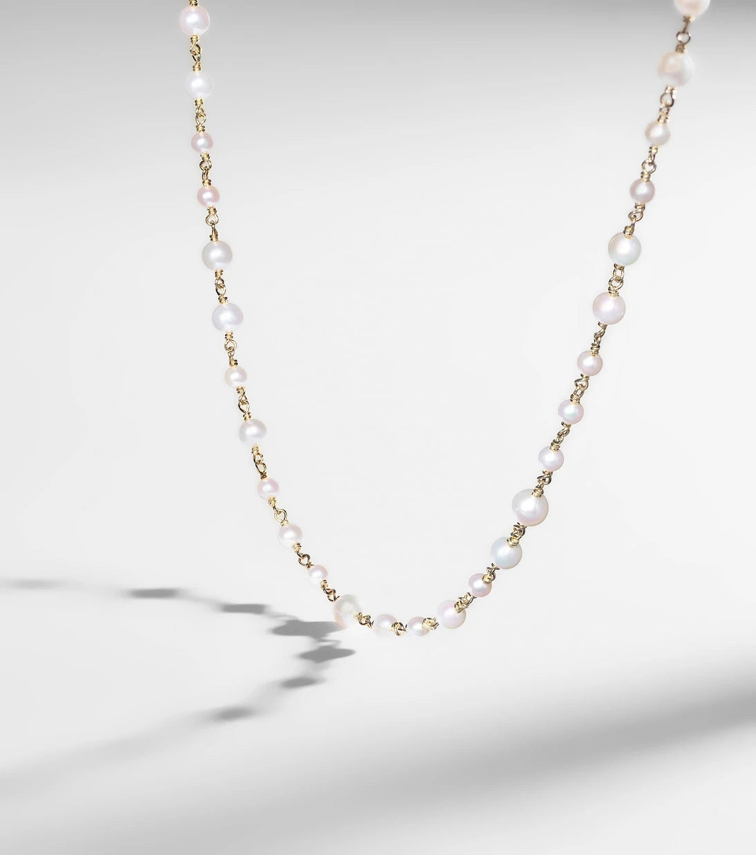David Yurman - Pearl Classics 18kt gold necklace with pearls