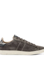 Suede Leon Low-Top Sneakers