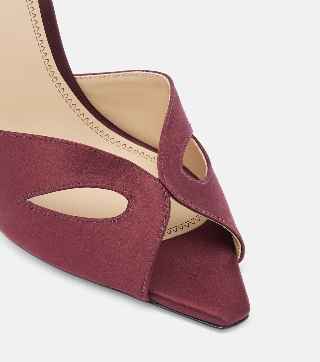 Victoria Beckham - Harlow satin slingback sandals