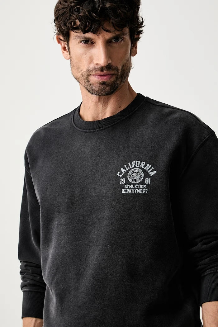 Guess Jeans erkek pamuklu sweatshirt