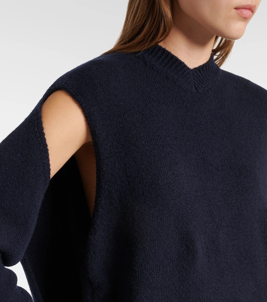 Ferragamo - Cutout cashmere-blend sweater