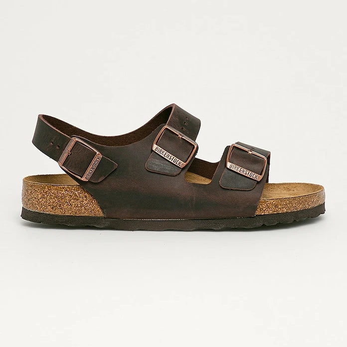 Кожени сандали Birkenstock Milano