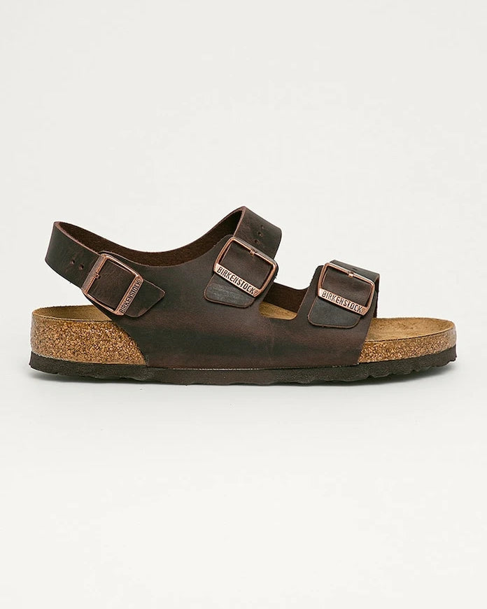 Birkenstock Milano Deri Sandalet